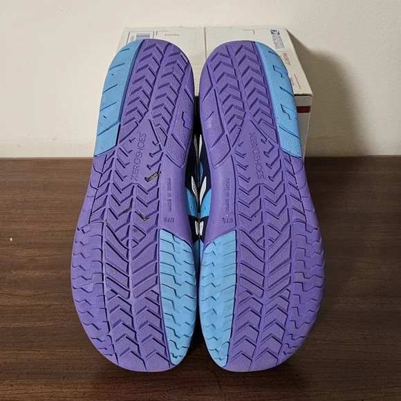 Xero Shoes HFS Minimalist Road Running Sneakers Blue Purple Womens 7.5 Worn Once - Picture 11 of 13